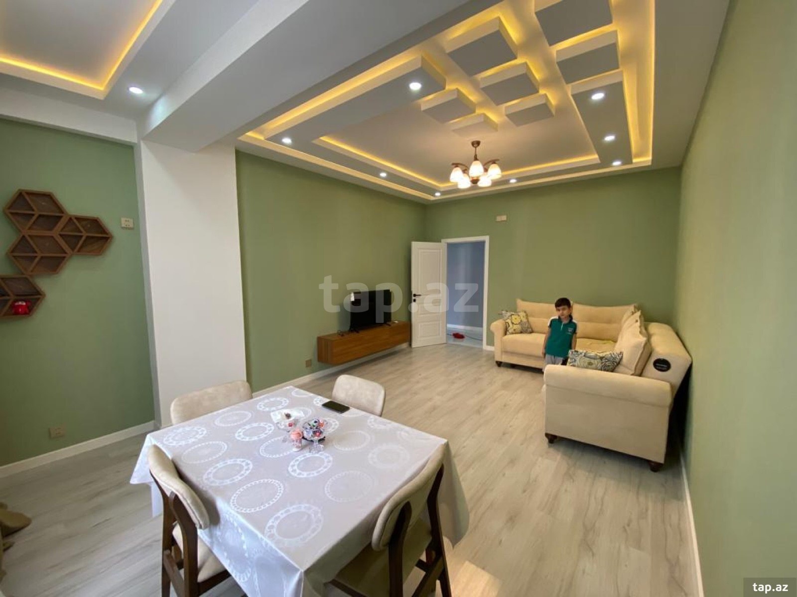2-otaqlı yeni tikili kirayə verilir, Nəsimi r., 85 m² (2)