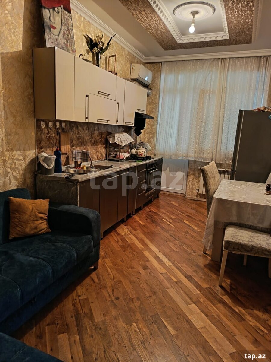 3-otaqlı yeni tikili kirayə verilir, Həzi Aslanov m., 75 m² (2)