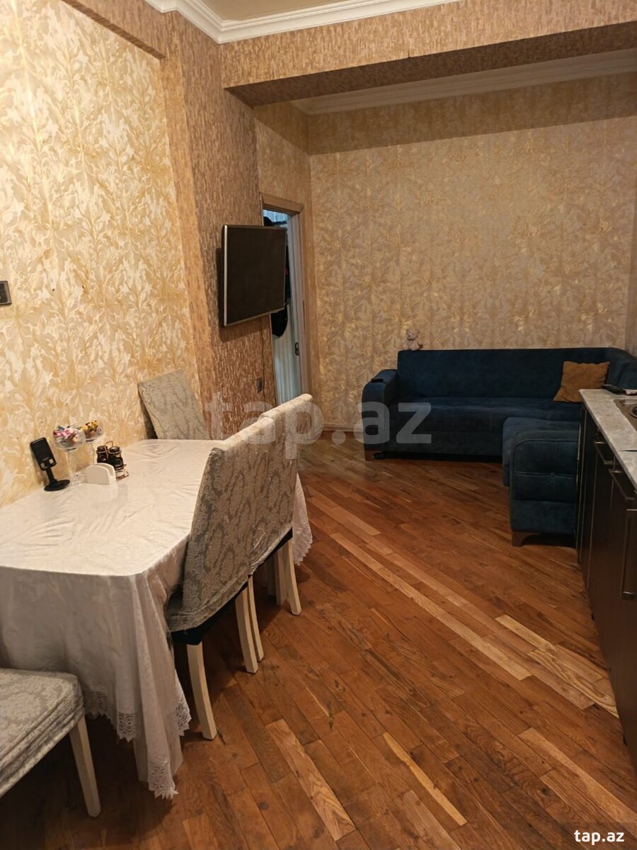 3-otaqlı yeni tikili kirayə verilir, Həzi Aslanov m., 75 m²