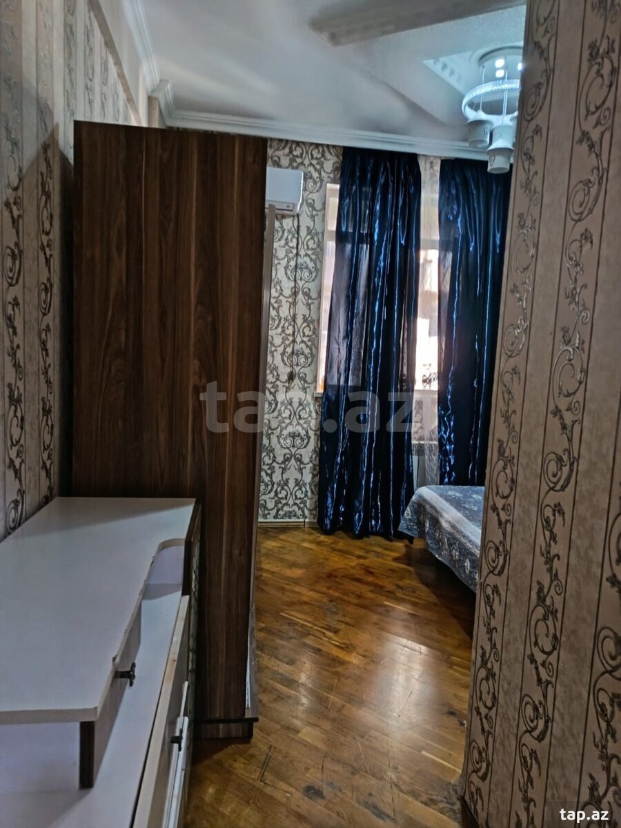 3-otaqlı yeni tikili kirayə verilir, Həzi Aslanov m., 75 m² (3)