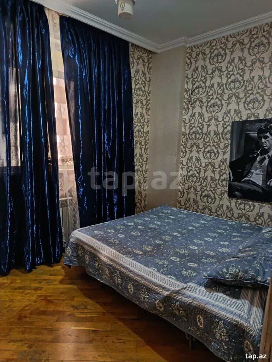 3-otaqlı yeni tikili kirayə verilir, Həzi Aslanov m., 75 m² (4)
