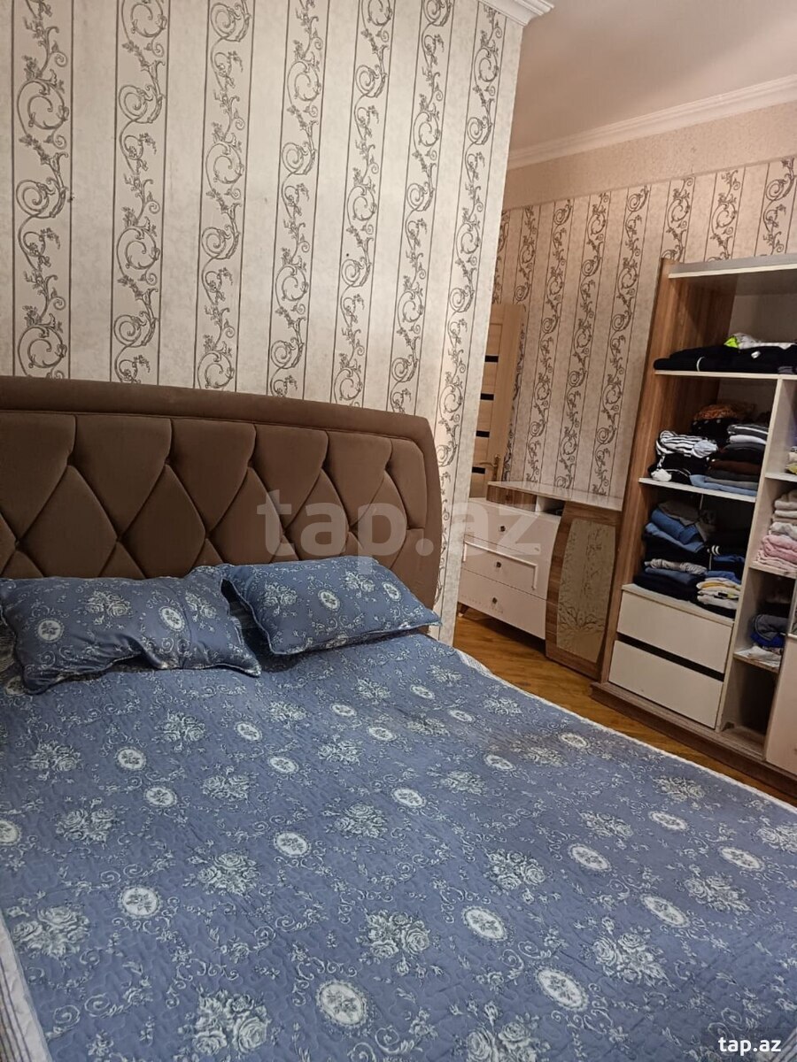 3-otaqlı yeni tikili kirayə verilir, Həzi Aslanov m., 75 m² (9)
