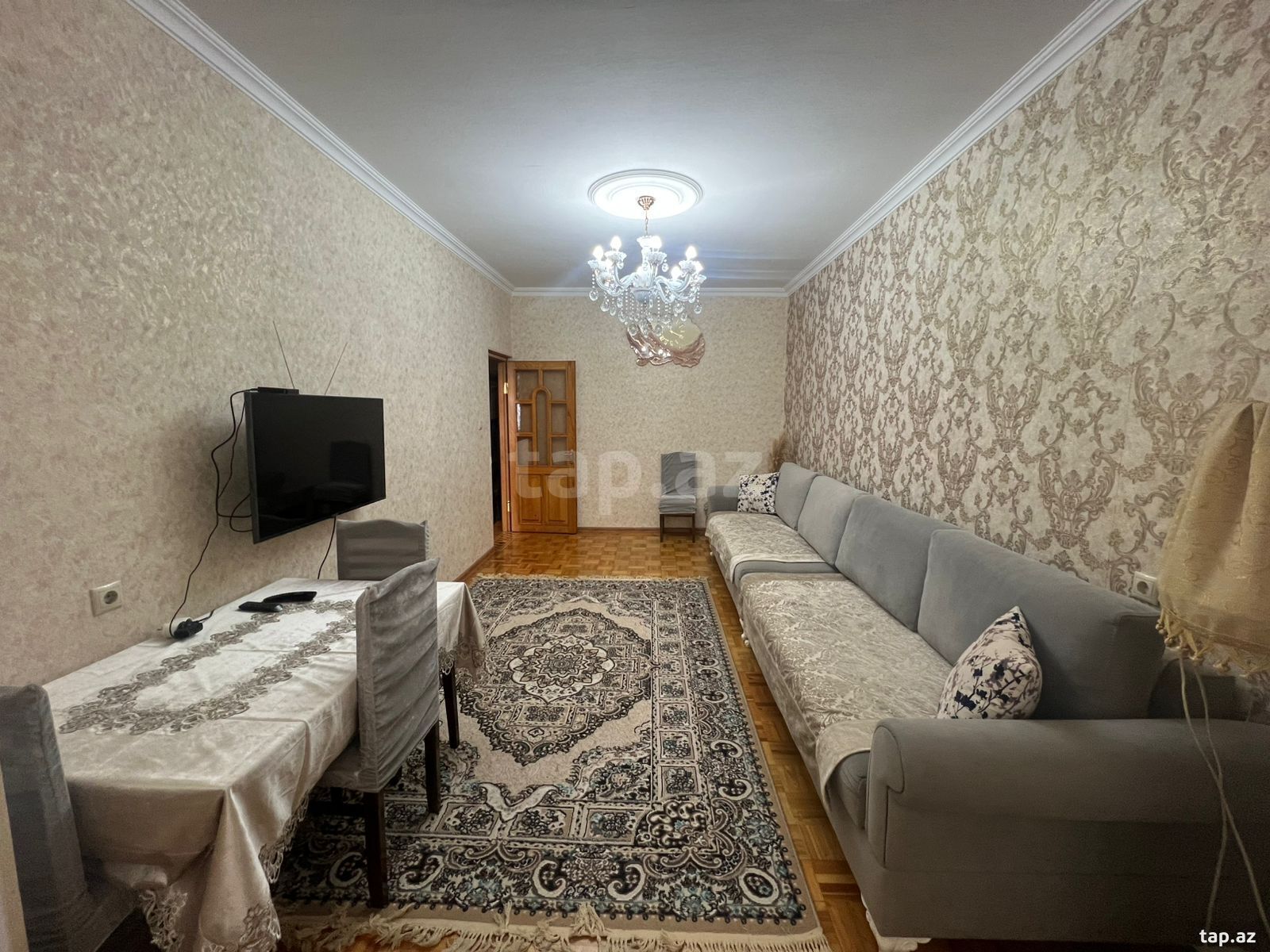 3-otaqlı mənzil, Əhmədli m., 80 m²