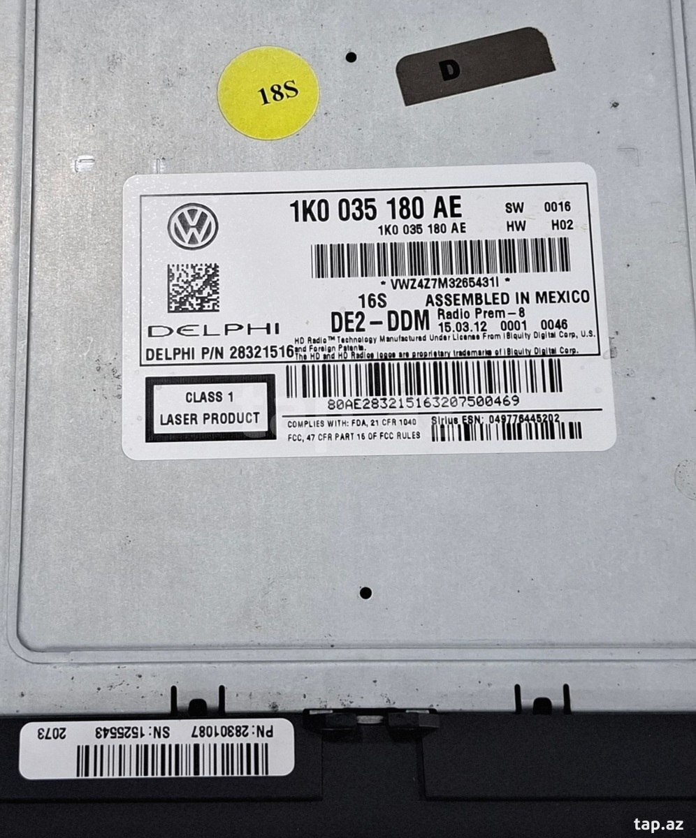 Volkswagen Monitoru RCD 510 (3)