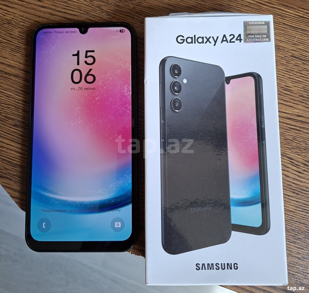 Samsung Galaxy A24 4G Black 128GB/6GB