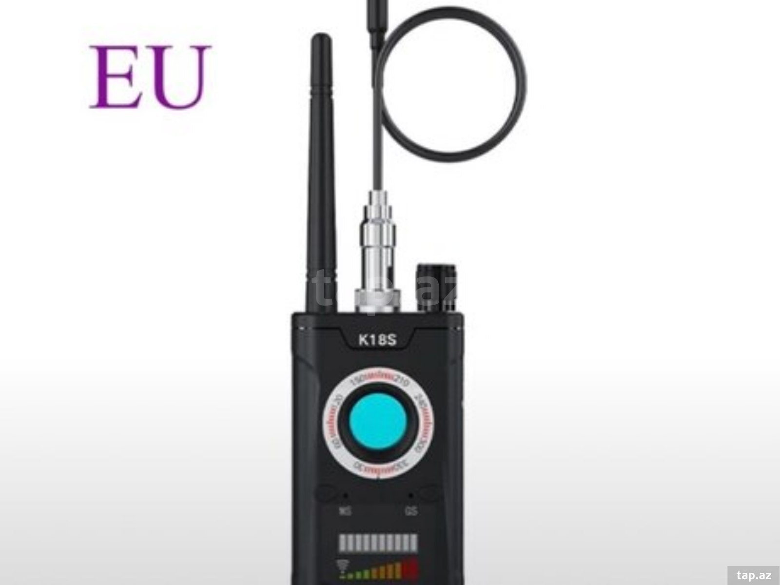 Detektor GPS, kamera