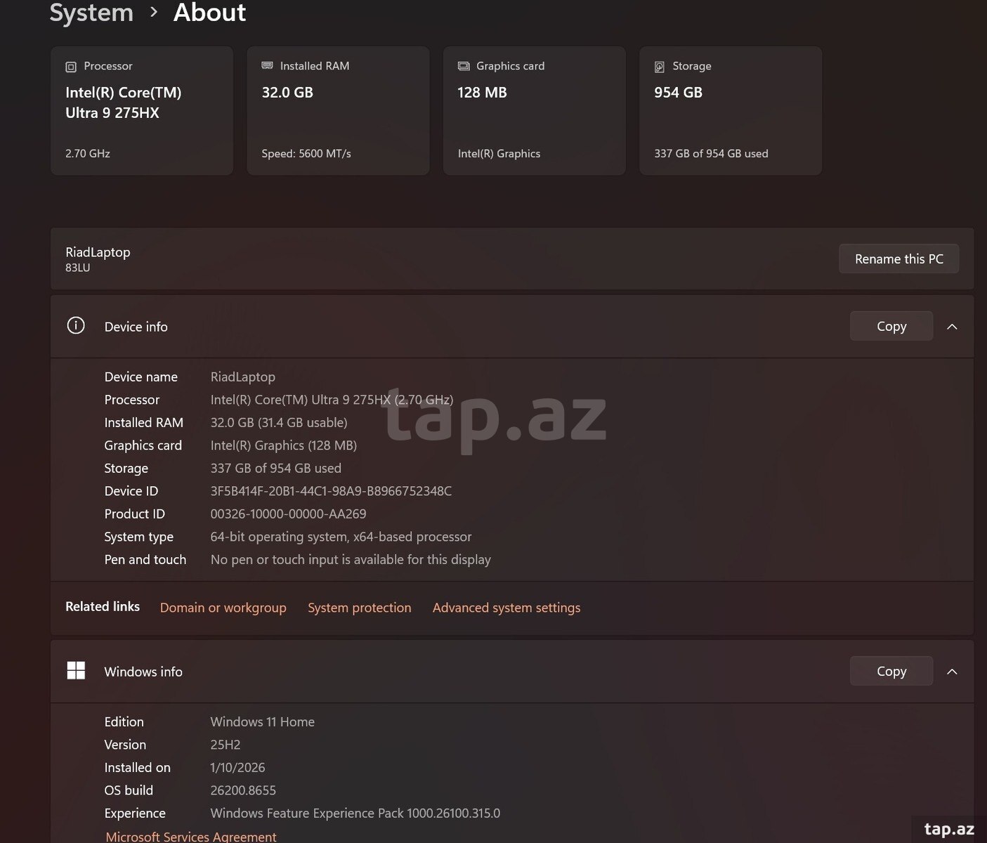 Noutbuk Lenovo Legion Pro 5i 5070Ti (4)