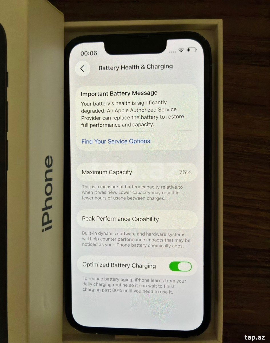 Apple iPhone 13 Mini Midnight 128GB/4GB