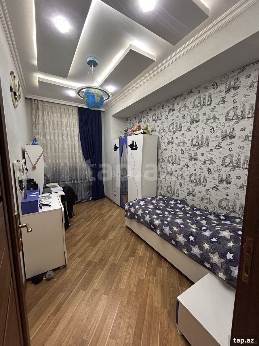 4-otaqlı yeni tikili kirayə verilir, H.Aslanov m., 124 m² (5)