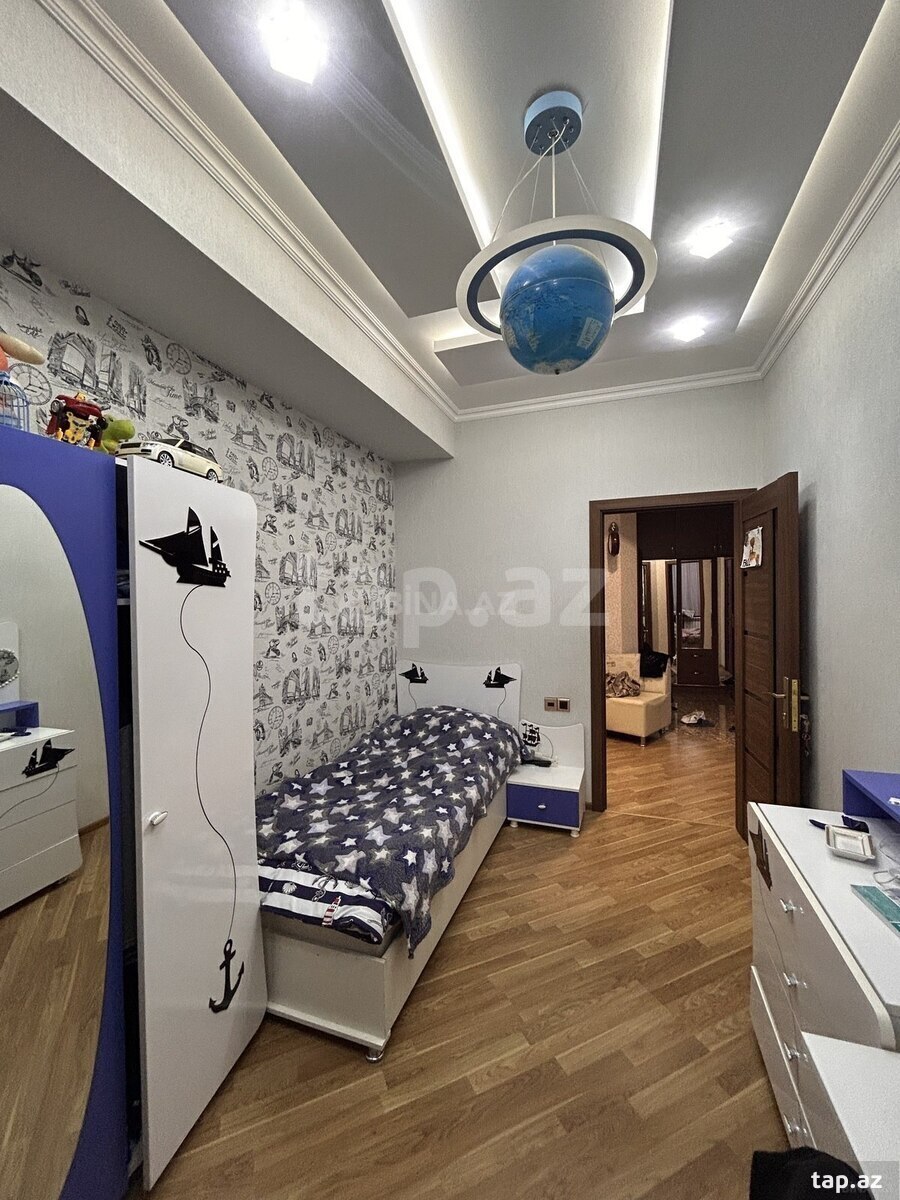4-otaqlı yeni tikili kirayə verilir, H.Aslanov m., 124 m² (9)