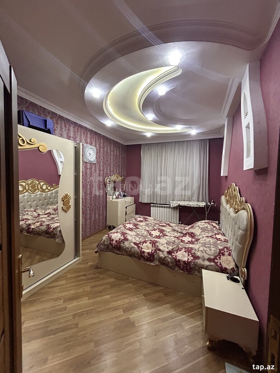 4-otaqlı yeni tikili kirayə verilir, H.Aslanov m., 124 m² (8)