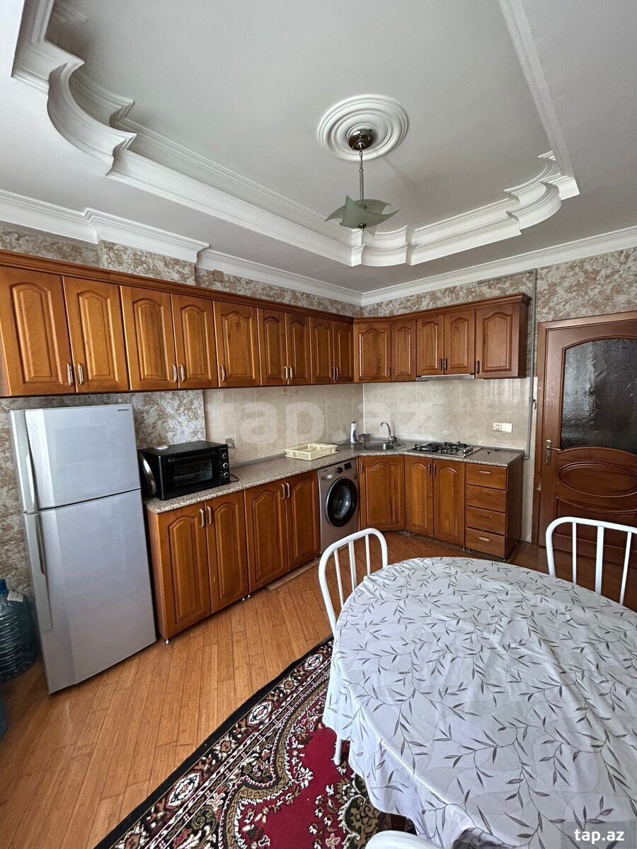 3-otaqlı yeni tikili kirayə verilir, Memar Əcəmi m., 90 m² (3)