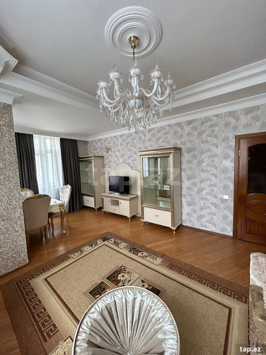 3-otaqlı yeni tikili kirayə verilir, Memar Əcəmi m., 90 m² (2)