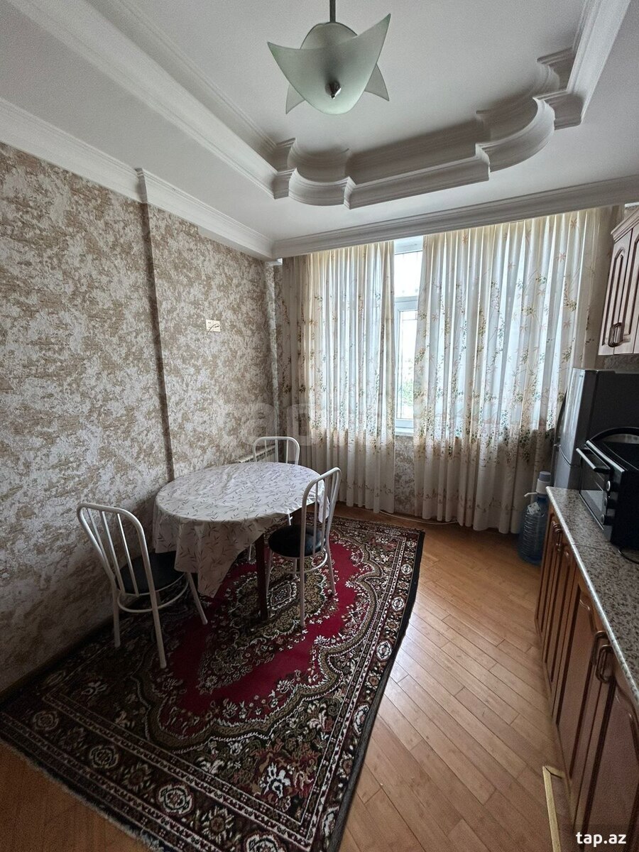 3-otaqlı yeni tikili kirayə verilir, Memar Əcəmi m., 90 m² (5)
