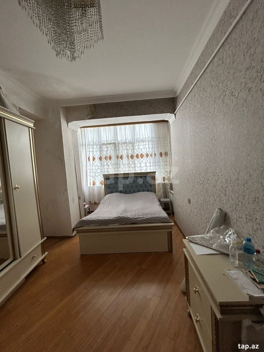 3-otaqlı yeni tikili kirayə verilir, Memar Əcəmi m., 90 m² (7)