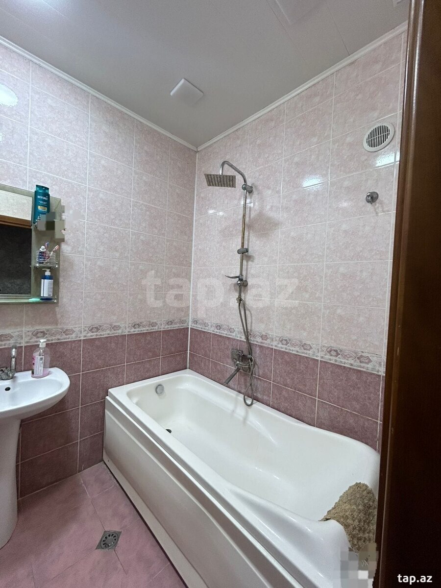 3-otaqlı yeni tikili kirayə verilir, Memar Əcəmi m., 90 m² (9)