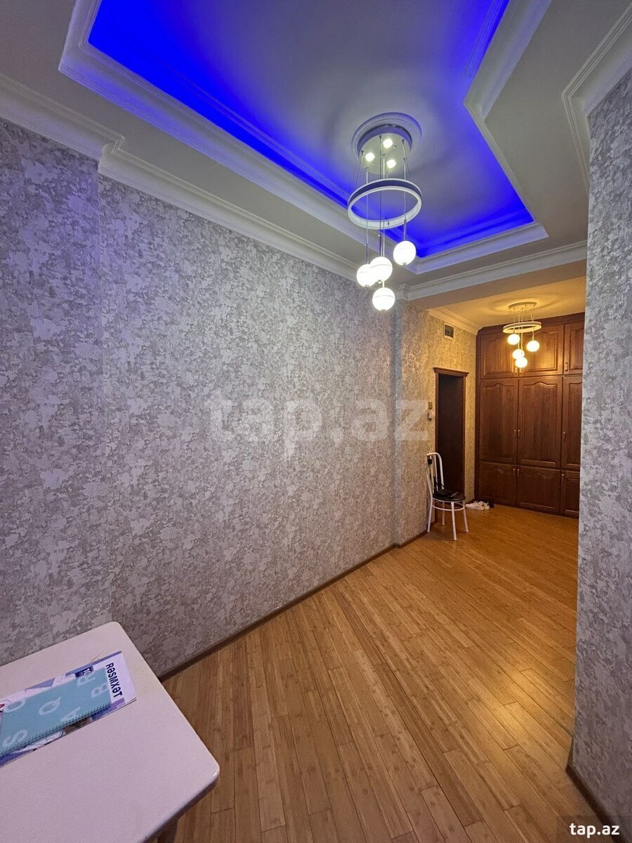 3-otaqlı yeni tikili kirayə verilir, Memar Əcəmi m., 90 m² (10)