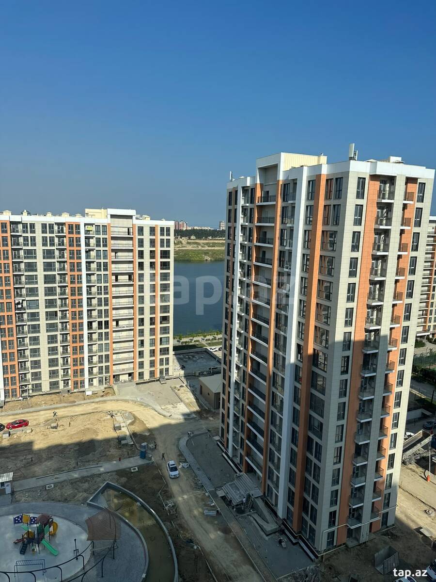 3-otaqlı yeni tikili, Yasamal r., 97 m²