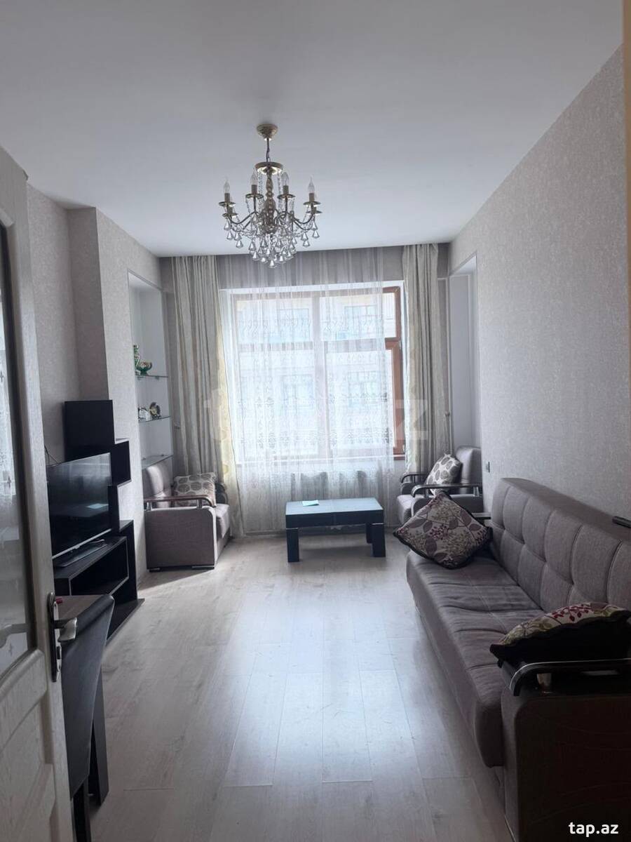 2-otaqlı mənzil kirayə verilir, Nərimanov r., 70 m² (4)