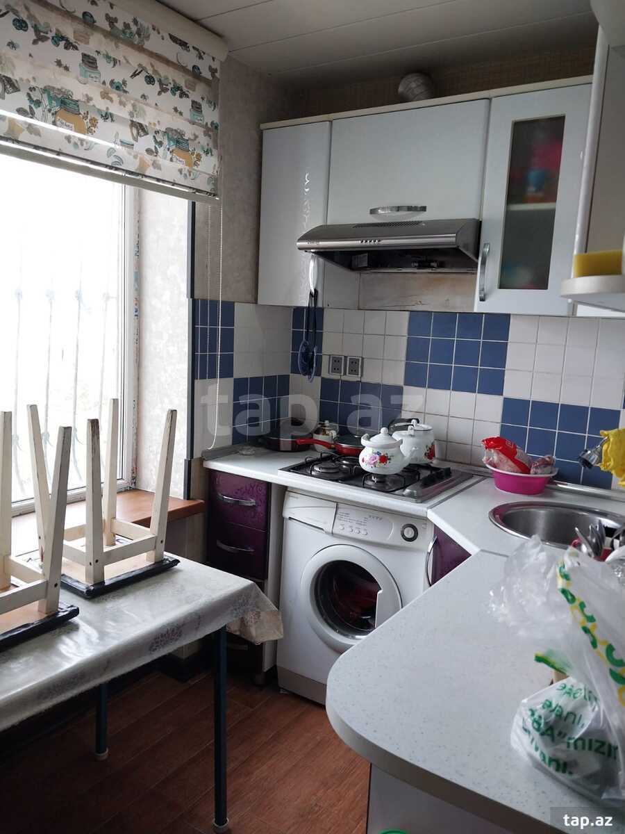 3-otaqlı mənzil kirayə verilir, İnşaatçılar m., 85 m² (3)