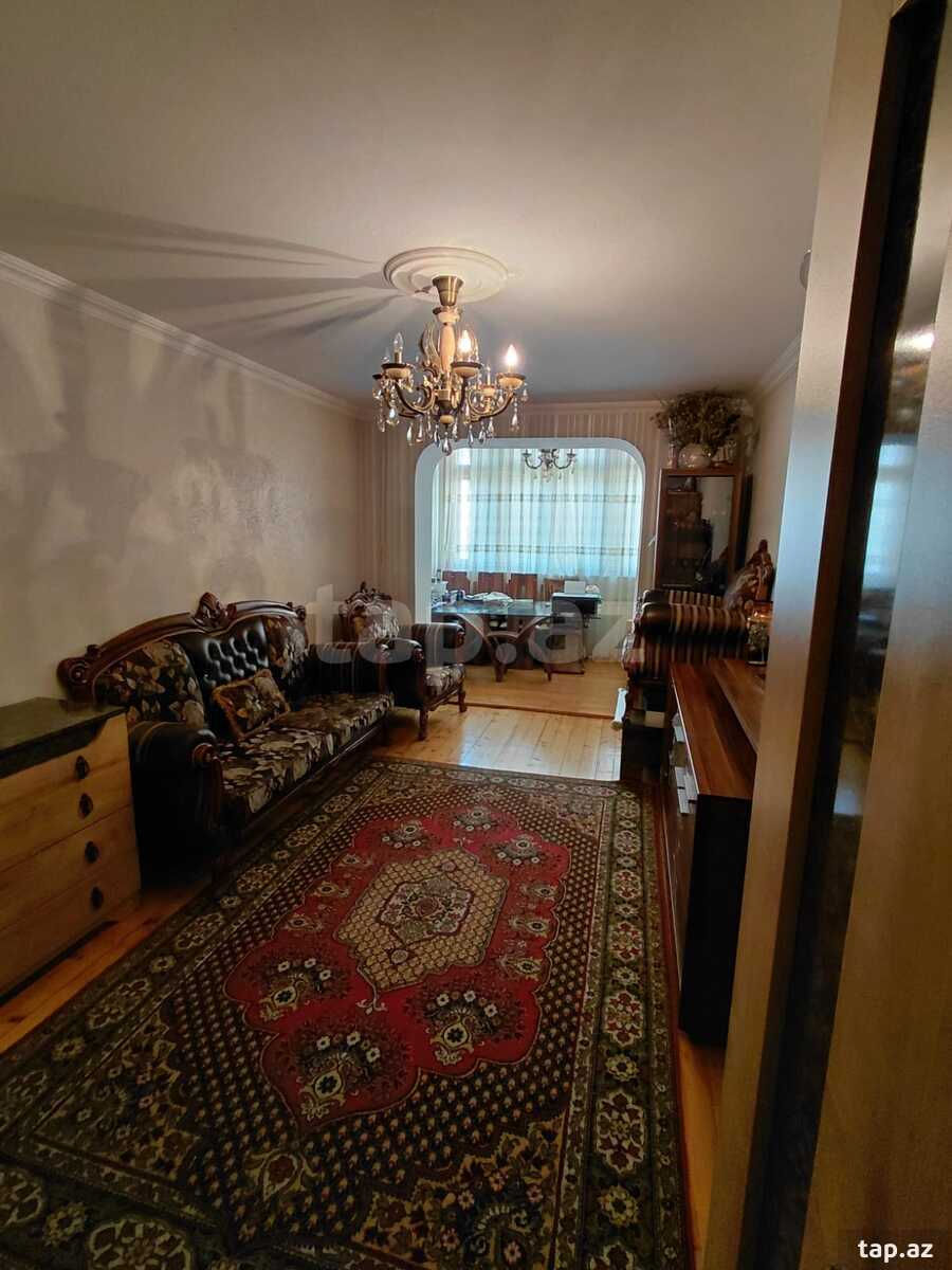 4-otaqlı mənzil, Həzi Aslanov m., 90 m²