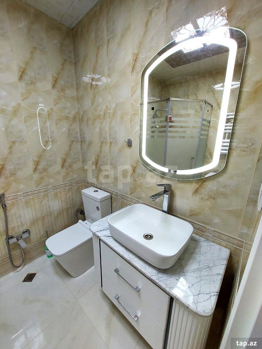 2-otaqlı yeni tikili kirayə verilir, Nərimanov r., 75 m² (10)