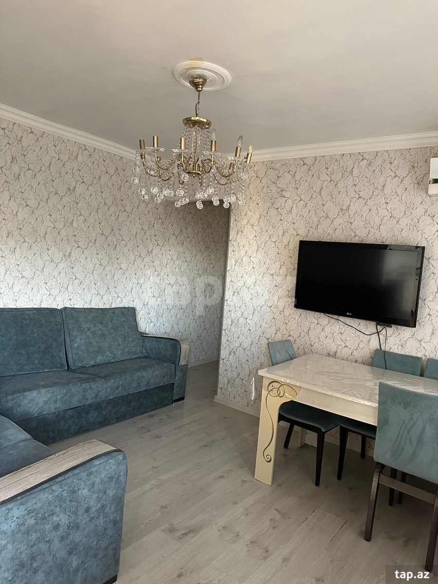 2-otaqlı mənzil kirayə verilir, Bakıxanov qəs., 50 m² (2)