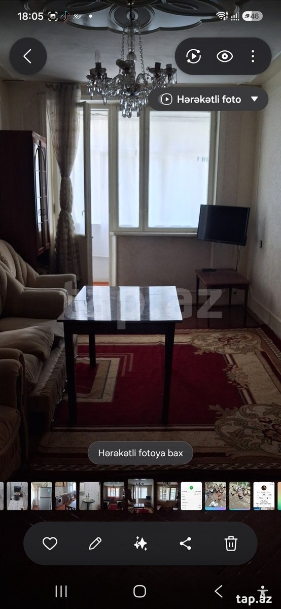 3-otaqlı mənzil kirayə verilir, Atatürk pr. 13, 70 m² (3)