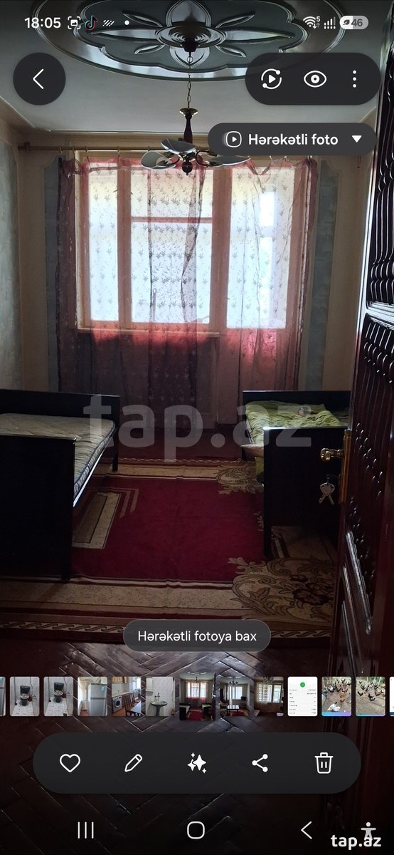 3-otaqlı mənzil kirayə verilir, Atatürk pr. 13, 70 m² (4)