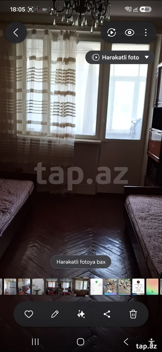 3-otaqlı mənzil kirayə verilir, Atatürk pr. 13, 70 m² (2)