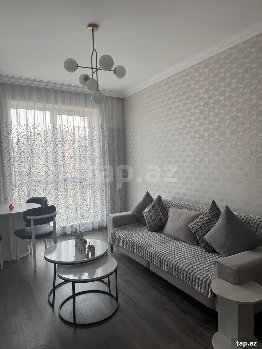 2-otaqlı yeni tikili kirayə verilir, 20 Yanvar m., 60 m²