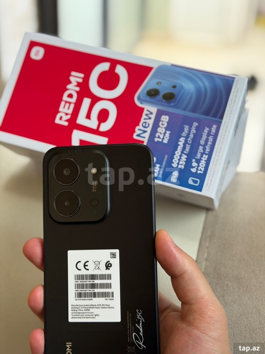 Xiaomi Redmi 15C Midnight Black 128GB/4GB (13)