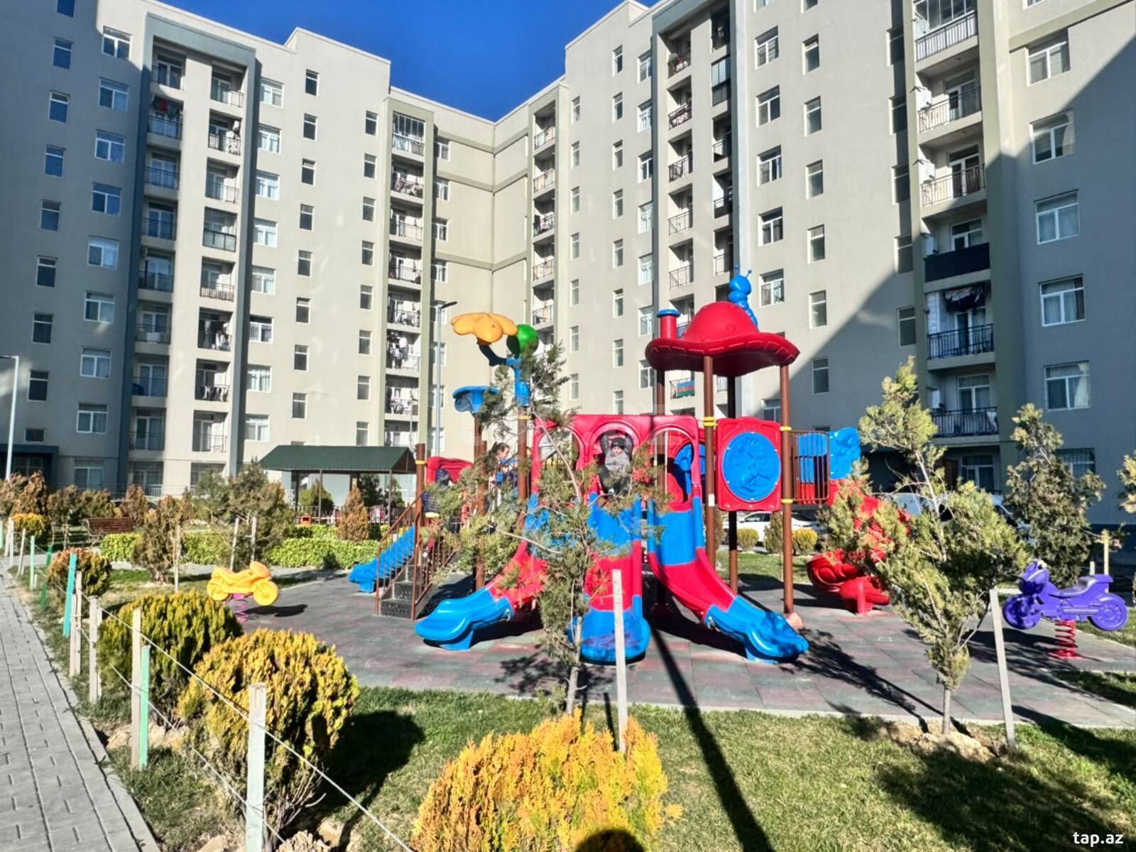 2-otaqlı yeni tikili, Yasamal r., 42 m²