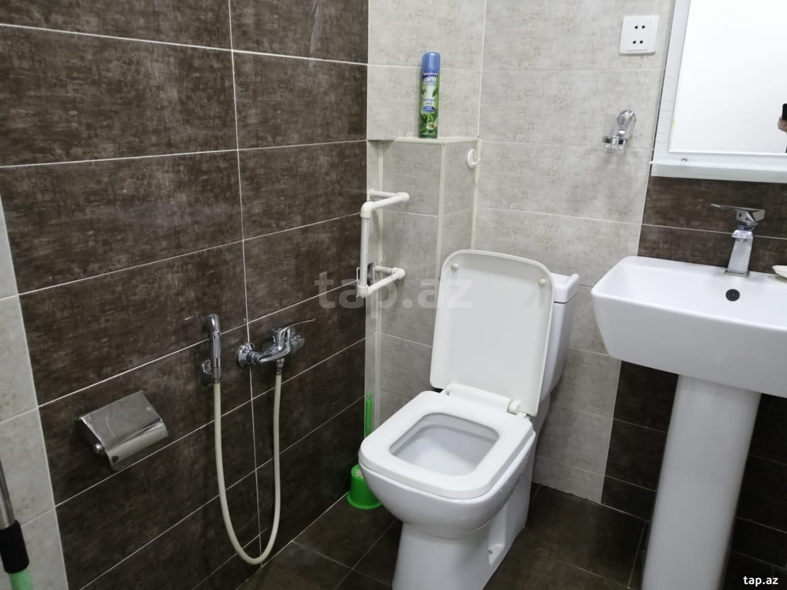 2-otaqlı mənzil kirayə verilir, Nəsimi r., 55 m² (9)