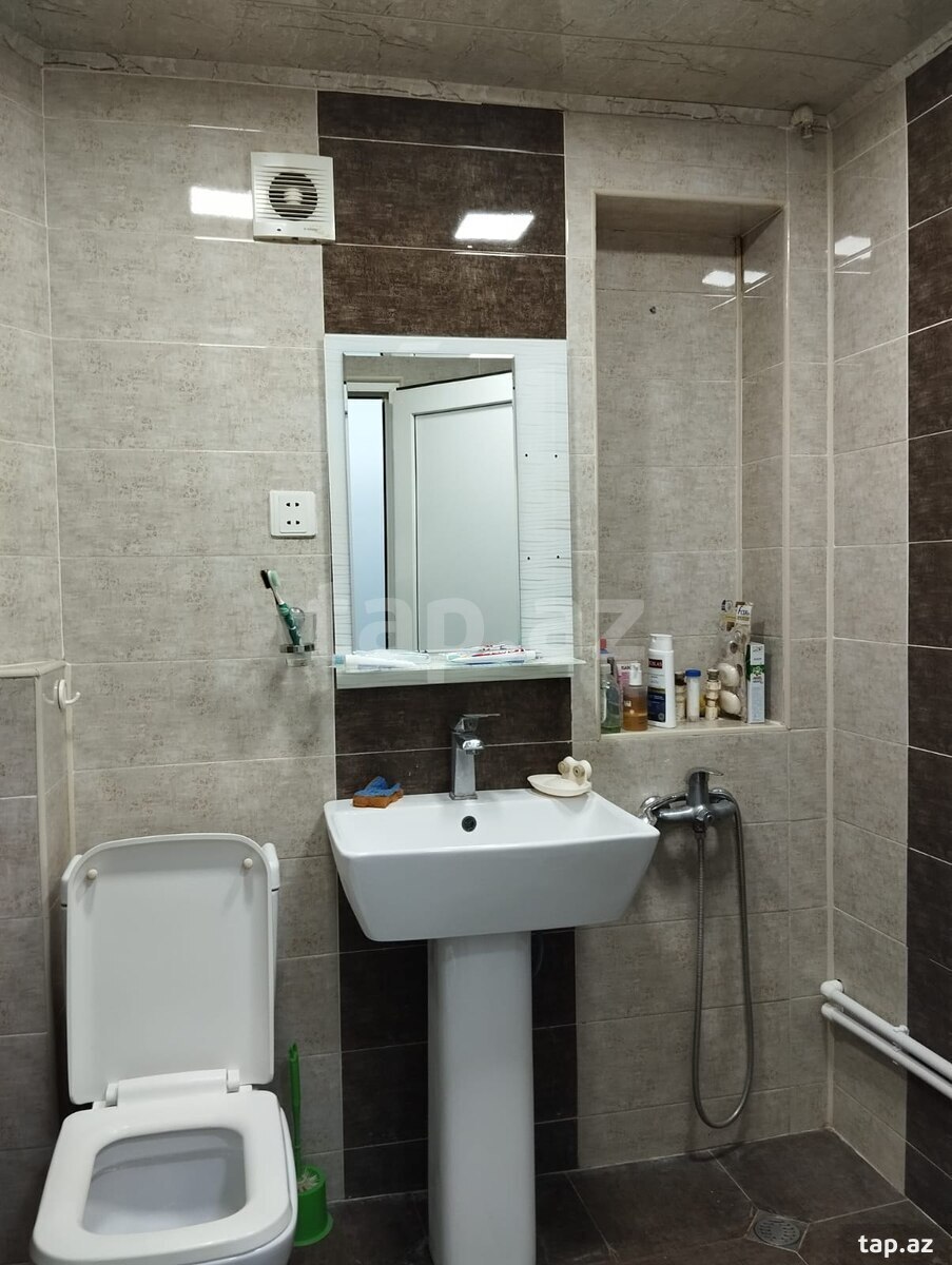 2-otaqlı mənzil kirayə verilir, Nəsimi r., 55 m² (4)