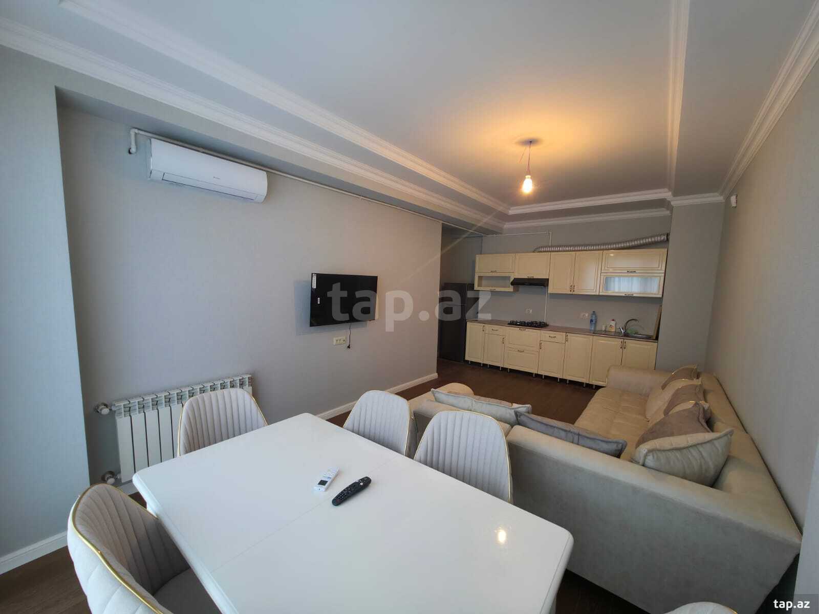3-otaqlı yeni tikili kirayə verilir, Əbdülvahab Salamzadə küç., 80 m²