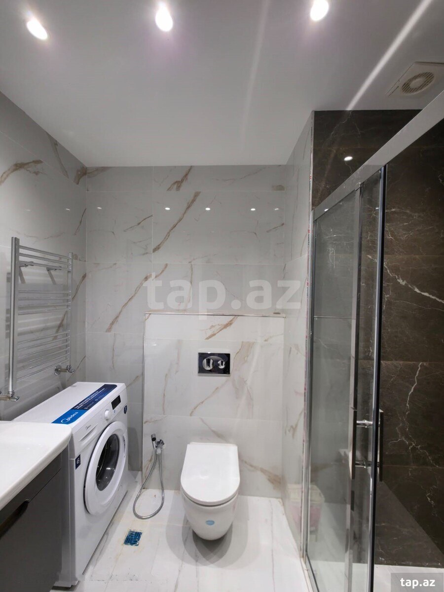 3-otaqlı yeni tikili kirayə verilir, Əbdülvahab Salamzadə küç., 80 m² (8)