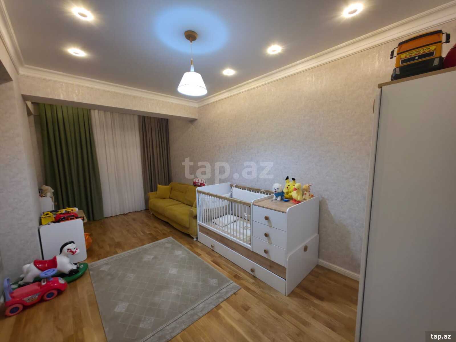 3-otaqlı yeni tikili kirayə verilir, Abbas Mirzə Şərifzadə küç., 135 m² (7)