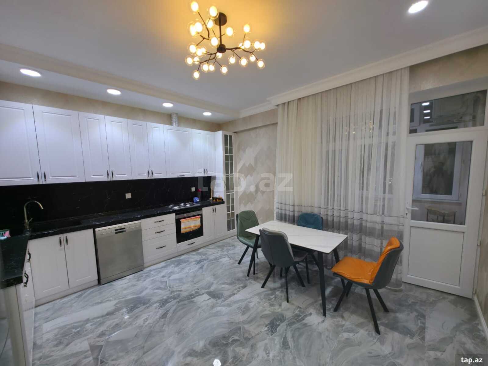 3-otaqlı yeni tikili kirayə verilir, Abbas Mirzə Şərifzadə küç., 135 m² (9)