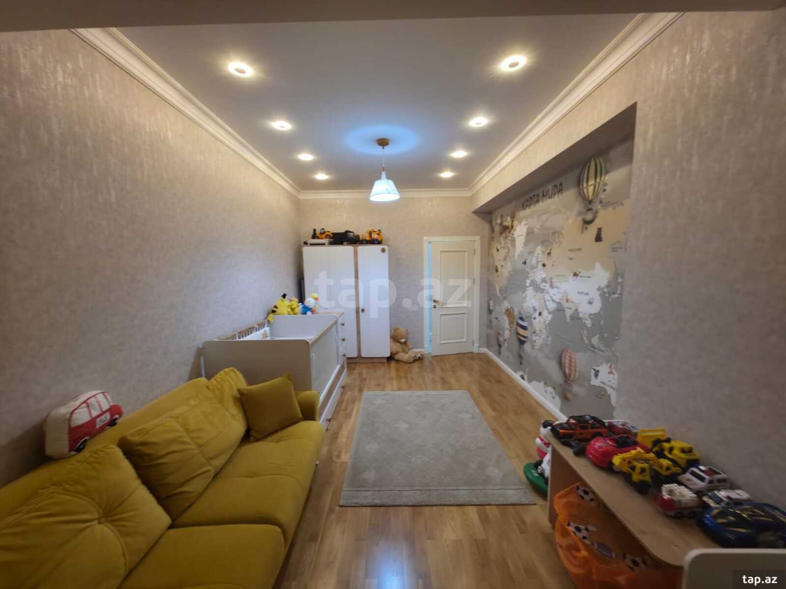 3-otaqlı yeni tikili kirayə verilir, Abbas Mirzə Şərifzadə küç., 135 m² (8)