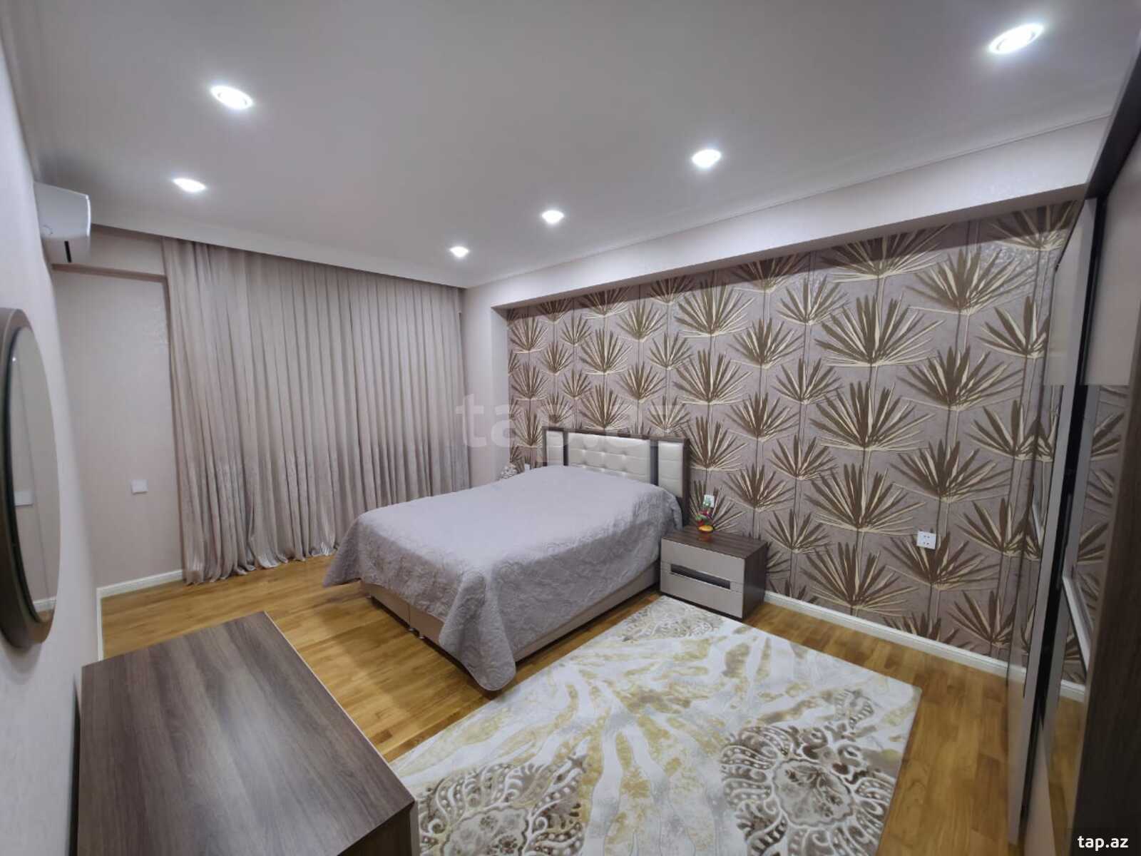 3-otaqlı yeni tikili kirayə verilir, Abbas Mirzə Şərifzadə küç., 135 m² (5)