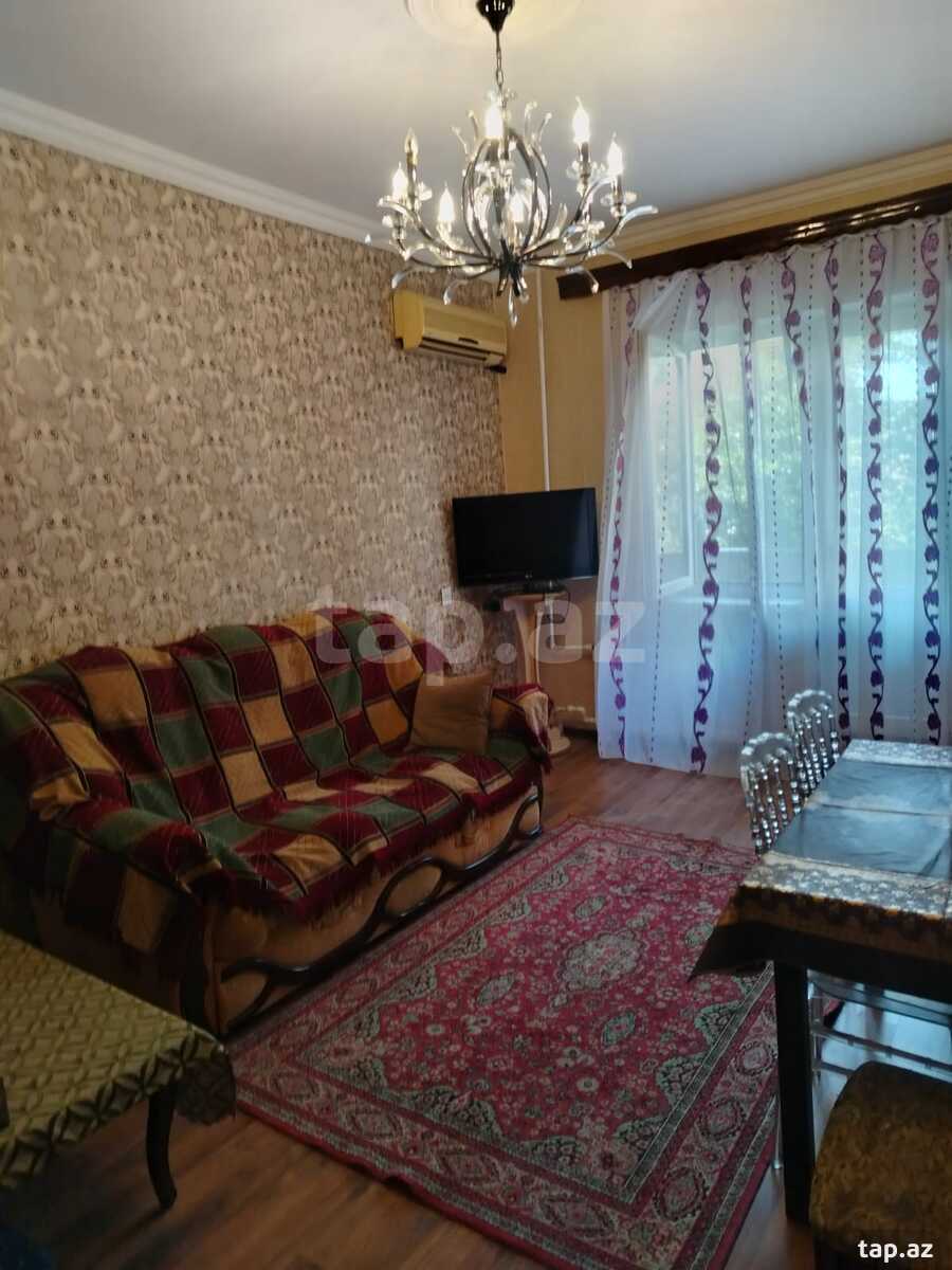 2-otaqlı mənzil kirayə verilir, X. Dostluğu m., 60 m² (4)