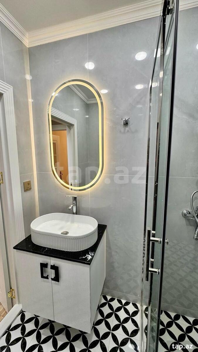 2-otaqlı yeni tikili, Həsən bəy Zərdabi pr., 55 m² (14)