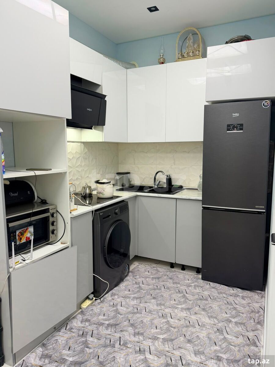 2-otaqlı yeni tikili kirayə verilir, Həsən bəy Zərdabi küç., 60 m² (3)