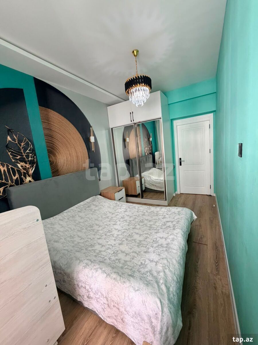 2-otaqlı yeni tikili kirayə verilir, Həsən bəy Zərdabi küç., 60 m² (5)