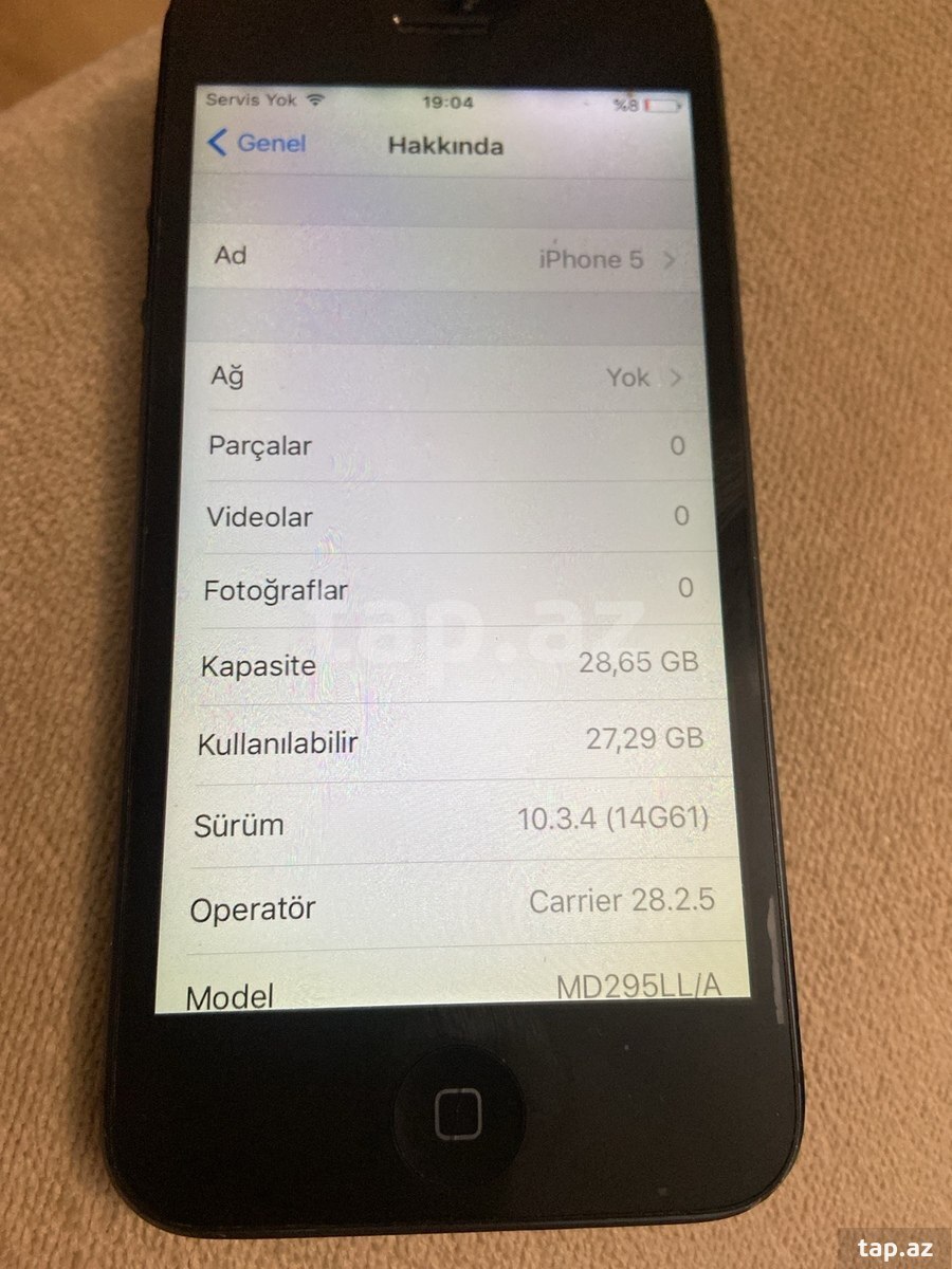 Apple iPhone 5 Black/Slate 32GB (5)