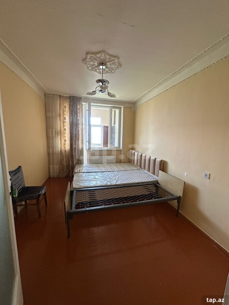 2-otaqlı mənzil kirayə verilir, Şəki ş., 65 m²