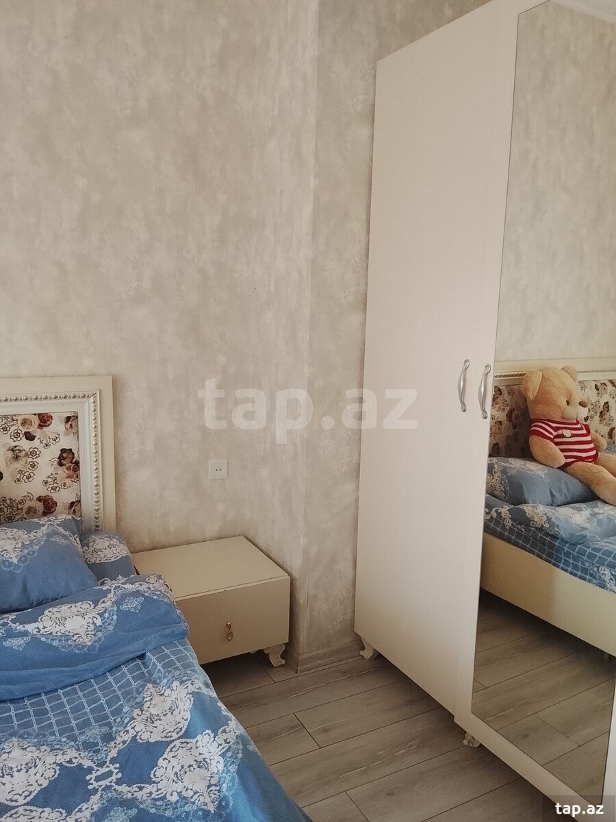 2-otaqlı yeni tikili kirayə verilir, Həsənbəy Zərdabi pr., 58 m² (4)