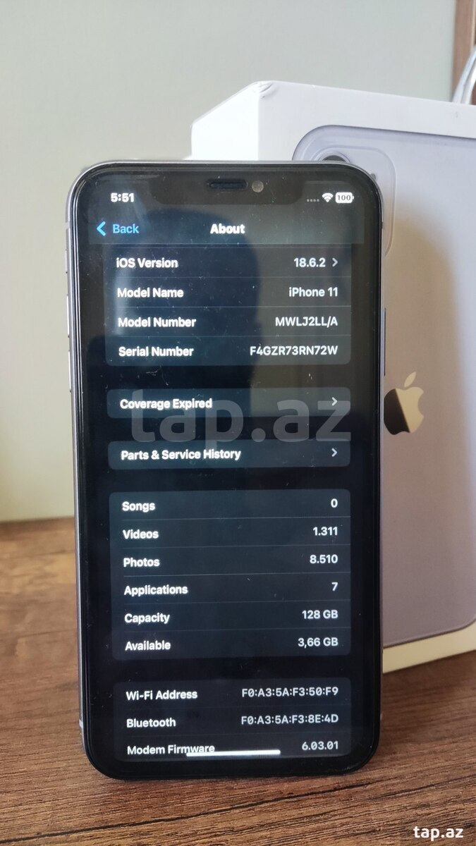 Apple iPhone 11 Purple 128GB/4GB (2)