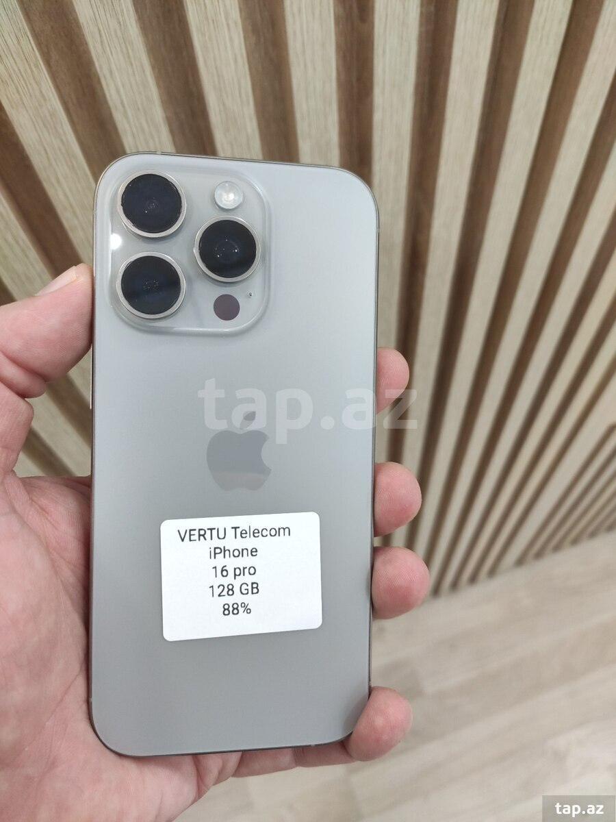 Apple iPhone 16 Pro Natural Titanium 128GB/8GB